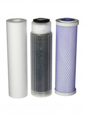 3-Piece Replacement Filter Kit White/Black/Blue
