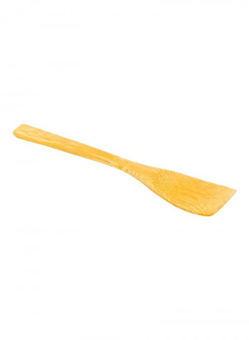 Pack Of 100 Bamboo Spatula Beige 5.9x1.3inch