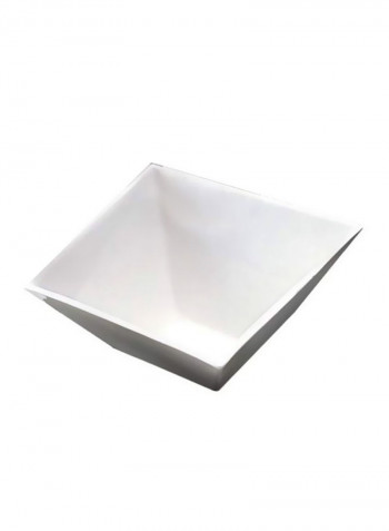 Porcelain Bowl White 11.95x12.15inch