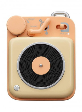 Portable Wireless Speaker Orange