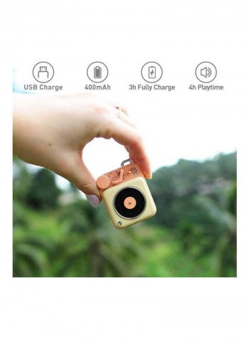 Portable Wireless Speaker Orange