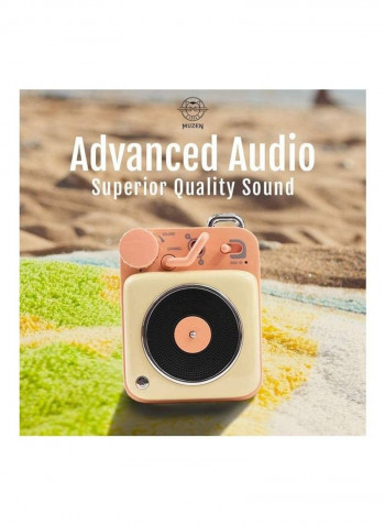Portable Wireless Speaker Orange