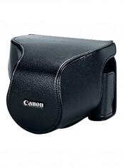 Leather Case For PowerShot G3 X 9.14x10.16x11.43cm Black