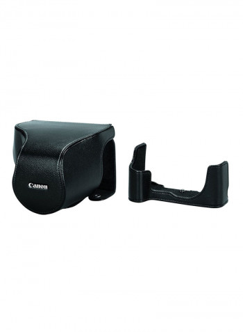 Leather Case For PowerShot G3 X 9.14x10.16x11.43cm Black