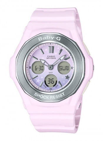Women's Baby-G Resin Analog/Digital Wrist Watch BGA-100ST-4ADR