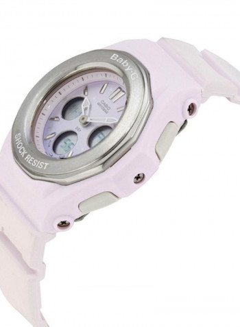 Women's Baby-G Resin Analog/Digital Wrist Watch BGA-100ST-4ADR