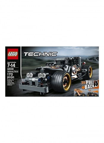 170-Piece Technic Getaway Racer Building Toy