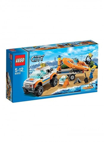 City and Diving Boat Building Kit