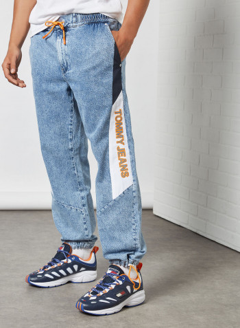 Elasticated Waist Loose Jeans Shane Mix Lb Com