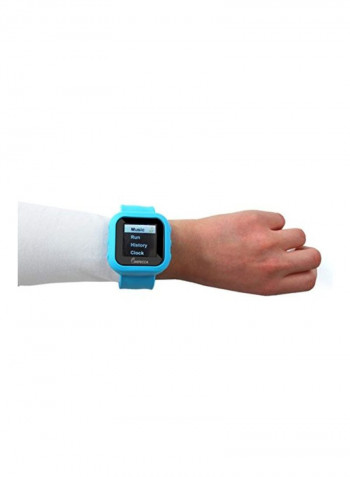 MP3 Slap Watch With Built-In Pedometer 8793101 Blue