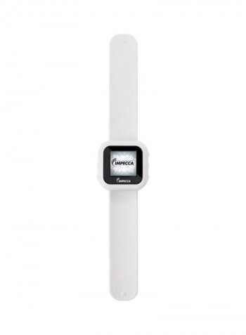 MP3 Slap Watch With Built-In Pedometer 8793102 White