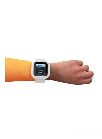 MP3 Slap Watch With Built-In Pedometer 8793102 White