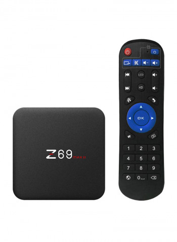Octa-Core Smart Android 7.1.2 TV Set Top Box V4939EU Black