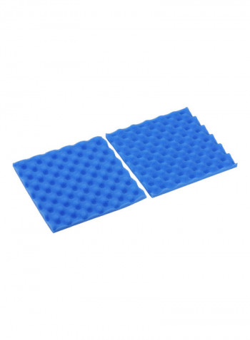 Studio Acoustic Foams Panels Sound Insulation Foam 30 * 30cm/ 12 * 12in, Pack of 36pcs, Blue