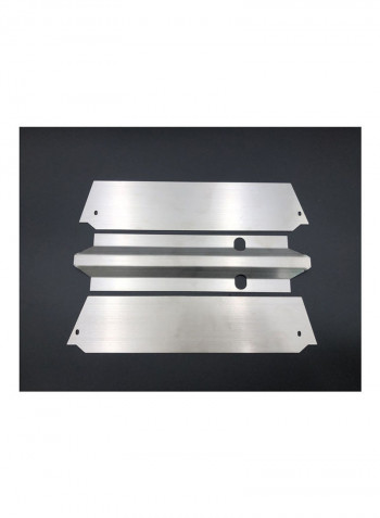 Stainless Steel Chassis Armor Front Rear Axle Protector Plate 23x23x23cm