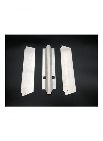 Stainless Steel Chassis Armor Front Rear Axle Protector Plate 23x23x23cm