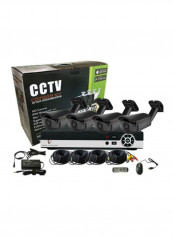 4-Piece Full HD IR Night Vision Surveillance Camera Kit