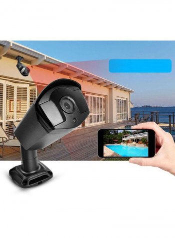 4-Piece Full HD IR Night Vision Surveillance Camera Kit