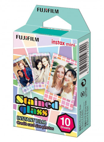 Instax Stained Glass Instant Film Multicolour