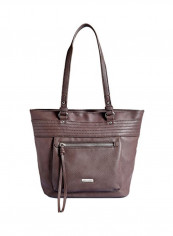 Polyester Blend Handbag LWHB02103LIGHTBROWN Brown
