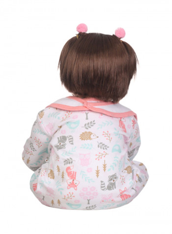 Adorable Cloth Body Lifelike Toddler Doll 47 x 17 x 23سنتيمتر