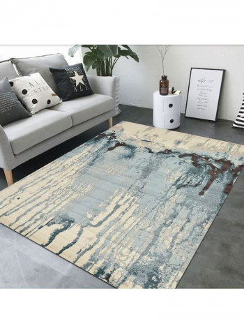 1-Piece Soft Rectangle Print Floor Mat Multicolour 140x200cm