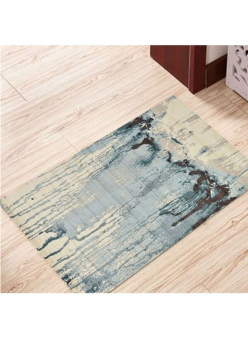 1-Piece Soft Rectangle Print Floor Mat Multicolour 140x200cm