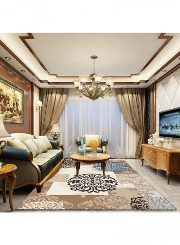 Classic European Style Printed Carpet Multicolour 140x200cm