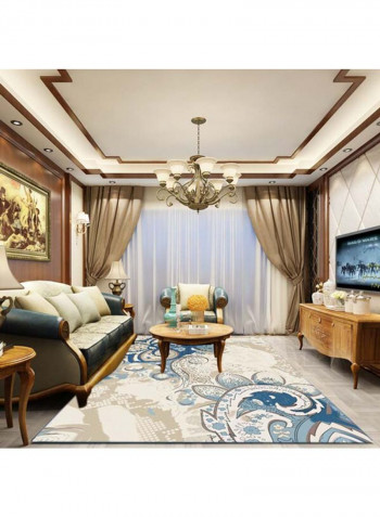 Classic Floral Pattern Rug Multicolour 140x200cm