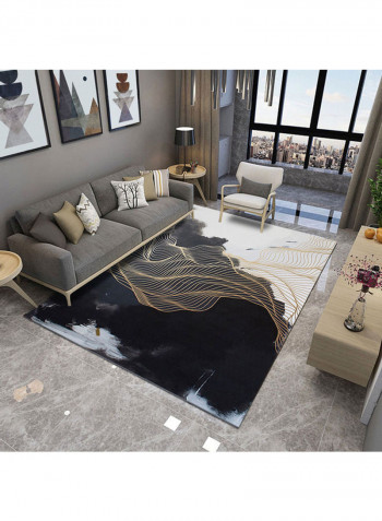 Modern Print Anti-Skidding Abrasion Resistance Rug Multicolour 140 x 200cm