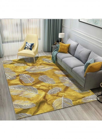 Printed Floor Rug Multicolour 140x200cm