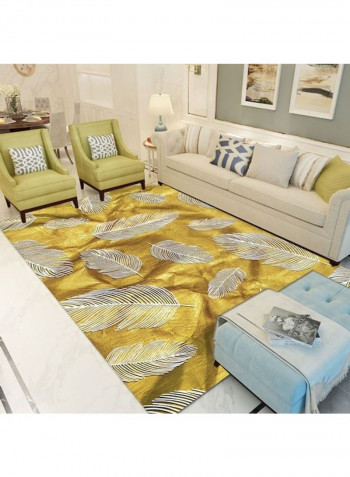 Printed Floor Rug Multicolour 140x200cm