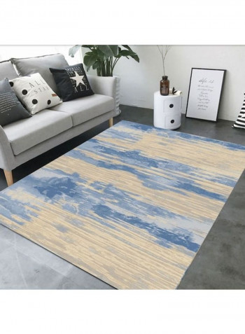 1-Piece Soft Rectangle Print Floor Mat Multicolour 140x200cm
