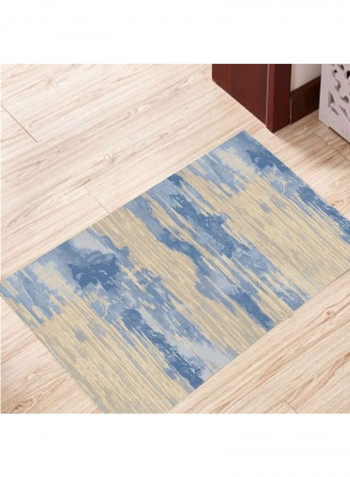 1-Piece Soft Rectangle Print Floor Mat Multicolour 140x200cm