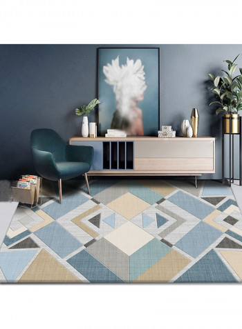 Anti-Slip Floor Rug Multicolour 140x200cm