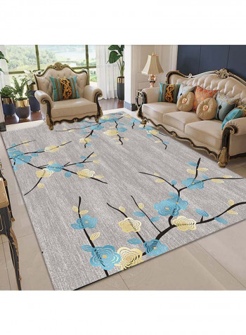 Classic Floral Print Carpet Multicolour 140x200cm