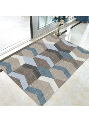 Modern Simple Geometric Pattern Rectangle Rug Multicolour 140x200cm