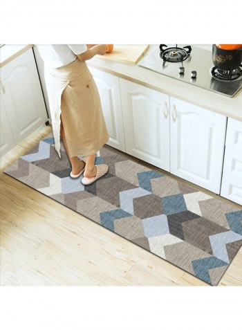 Modern Simple Geometric Pattern Rectangle Rug Multicolour 140x200cm