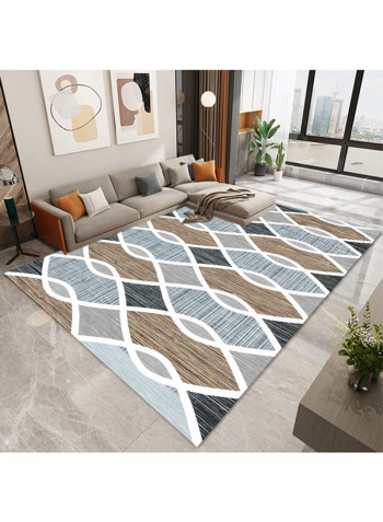 Anti-Slip Floor Rug Multicolour 140x200cm