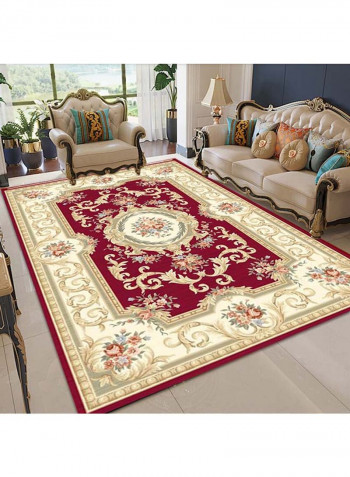 European Style Anti-Slip Floor Rug Multicolour 140x200cm