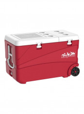 Keepcold Deluxe Plastic Icebox Red 83x47x52cm
