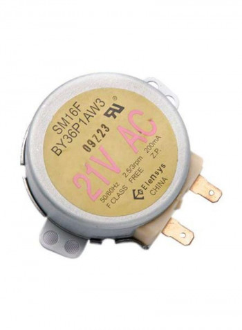 Replacement Turntable Motor For Microwave WB26X10208 Silver