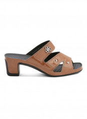 Leather Heel Sandals Brown reviews Leather Heel Sandals Brown