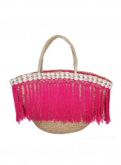 Shell Crochet Basket Design Bag Beige reviews Shell Crochet Basket Design Bag Beige