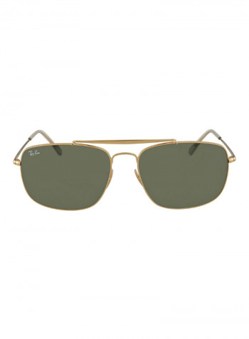 Classic Square Sunglasses - Lens Size: 61 mm