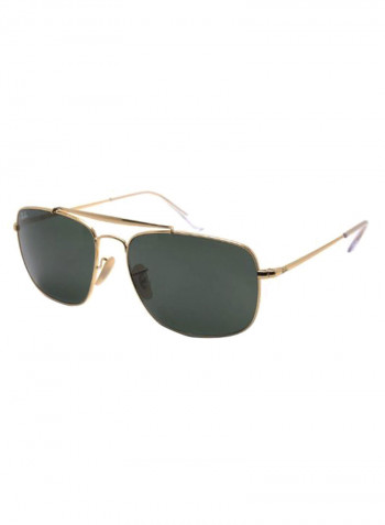Classic Square Sunglasses - Lens Size: 61 mm
