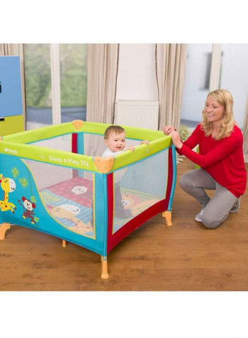 Sleep N Play SQ Foldable Playpen - Jungle Fun