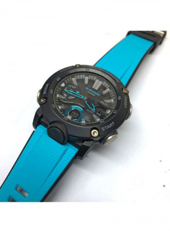 Men's Water Resistant Analog/Digital Watch GA-2000-1A2