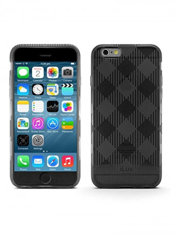 Protective Case Cover For Apple iPhone 6 Black/Grey