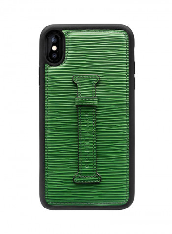 Protective Case Cover For Apple iPhone XS Max With Finger Holder Unico Green